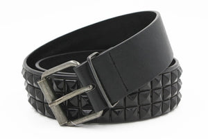 Shiny Pyramid Fashion Rivet Belt Men&Women's Studded Belt Punk Rock With Pin Buckle Free Shipping