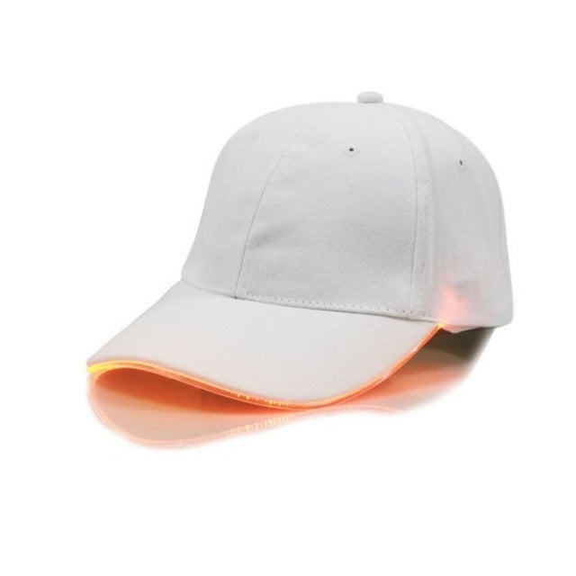 New Design LED Light Up Baseball Caps Glowing Adjustable Hats Perfect for Party Hip-hop Running and More