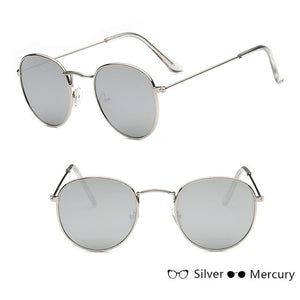 LeonLion 2023 Fashion Retro Sunglasses Men Round Vintage Glasses