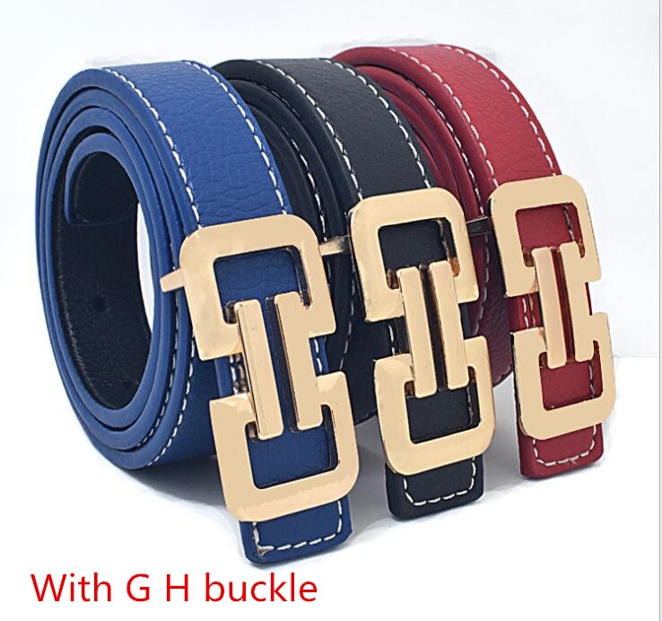 2017 Hing Quality PU Child Belt Fashion Leisure Designer Children's Belt Of Boys And Girls Cowboy Belts Candy Colors Size 80CM