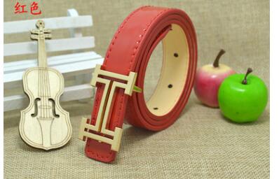2017 Hing Quality PU Child Belt Fashion Leisure Designer Children's Belt Of Boys And Girls Cowboy Belts Candy Colors Size 80CM