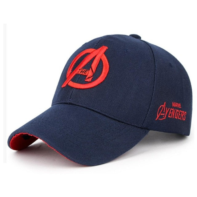 Yo-Young Unisex Marvel Avengers LOGO Embroidery Casual Outdoor Baseball Caps For Men Snapback Caps For Adult Sun Hat