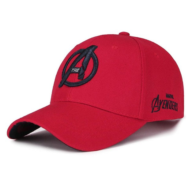 Yo-Young Unisex Marvel Avengers LOGO Embroidery Casual Outdoor Baseball Caps For Men Snapback Caps For Adult Sun Hat