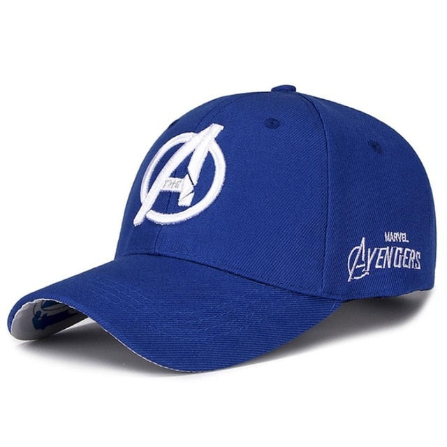 Yo-Young Unisex Marvel Avengers LOGO Embroidery Casual Outdoor Baseball Caps For Men Snapback Caps For Adult Sun Hat