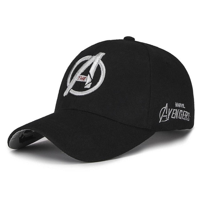 Yo-Young Unisex Marvel Avengers LOGO Embroidery Casual Outdoor Baseball Caps For Men Snapback Caps For Adult Sun Hat
