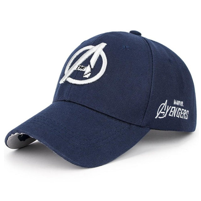 Yo-Young Unisex Marvel Avengers LOGO Embroidery Casual Outdoor Baseball Caps For Men Snapback Caps For Adult Sun Hat