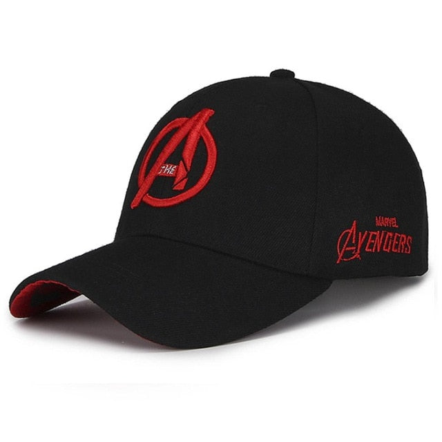 Yo-Young Unisex Marvel Avengers LOGO Embroidery Casual Outdoor Baseball Caps For Men Snapback Caps For Adult Sun Hat