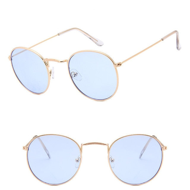 RBROVO 2019 Vintage Oval Classic Sunglasses Women/Men  Eyeglasses Street Beat Shopping Mirror Oculos De Sol Gafas UV400