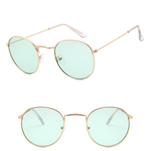 RBROVO 2019 Vintage Oval Classic Sunglasses Women/Men  Eyeglasses Street Beat Shopping Mirror Oculos De Sol Gafas UV400
