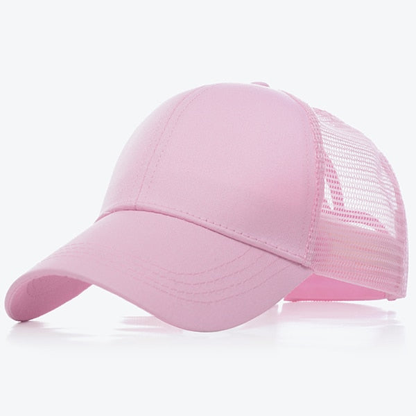 Ponytail Baseball Cap Women Messy Bun Snapback hat Casual Sport  Hat Female Adjustable Hip Hop Hats Fashion 2019 new