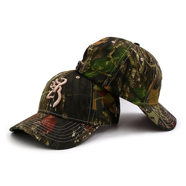 Outdoor Browning Cap Camo Baseball Cap Fishing Men Jungle Hunting Camouflage Caps Hat Airsoft Tactical Hiking Casquette Hats