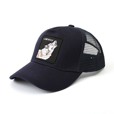 2019  New  Bros Baseball Cap Men  Women  Animal Farm Trucker Eye Of The Tiger Cas Hat Woodpecker Lion