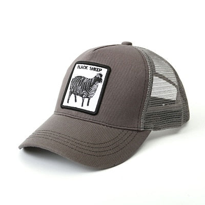 2019  New  Bros Baseball Cap Men  Women  Animal Farm Trucker Eye Of The Tiger Cas Hat Woodpecker Lion