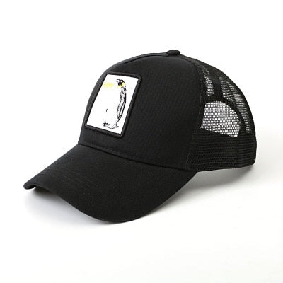 2019  New  Bros Baseball Cap Men  Women  Animal Farm Trucker Eye Of The Tiger Cas Hat Woodpecker Lion