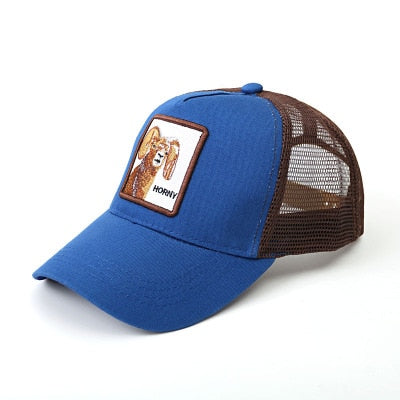 2019  New  Bros Baseball Cap Men  Women  Animal Farm Trucker Eye Of The Tiger Cas Hat Woodpecker Lion