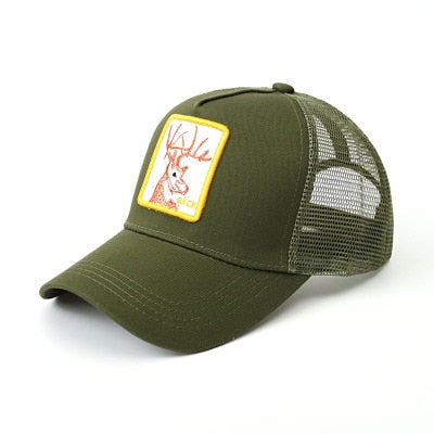 2019  New  Bros Baseball Cap Men  Women  Animal Farm Trucker Eye Of The Tiger Cas Hat Woodpecker Lion