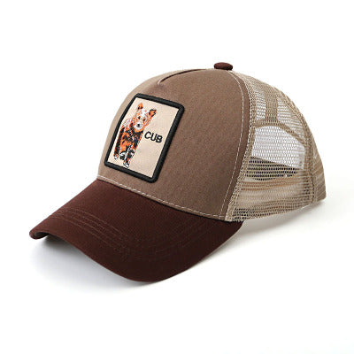 2019  New  Bros Baseball Cap Men  Women  Animal Farm Trucker Eye Of The Tiger Cas Hat Woodpecker Lion