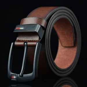 Leather Belt Designer Belts Men High Quality Retro Pin Buckle Ceinture Homme Mens Belts Luxury Man Reversible Cintos