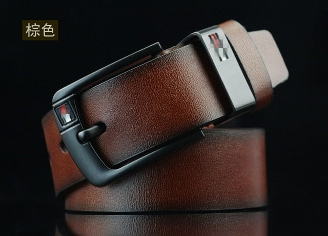 Leather Belt Designer Belts Men High Quality Retro Pin Buckle Ceinture Homme Mens Belts Luxury Man Reversible Cintos