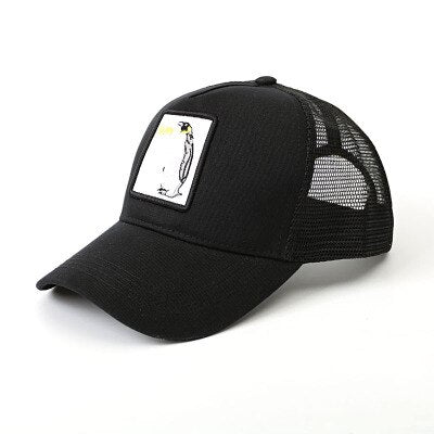 Baseball Cap Men Fashion Hip Hop Cap Women Classic Baseball Cap Dad Hat Embroidery Animal Summer Breathable Mesh Adjustable Size