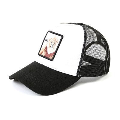 Baseball Cap Men Fashion Hip Hop Cap Women Classic Baseball Cap Dad Hat Embroidery Animal Summer Breathable Mesh Adjustable Size