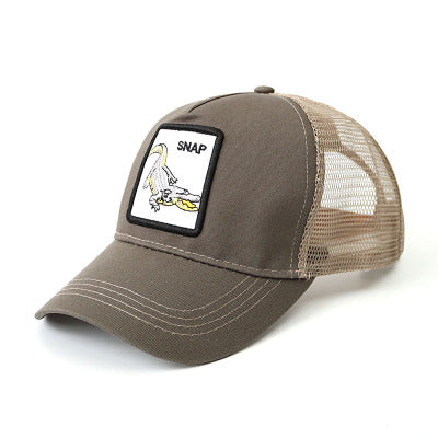 Baseball Cap Men Fashion Hip Hop Cap Women Classic Baseball Cap Dad Hat Embroidery Animal Summer Breathable Mesh Adjustable Size